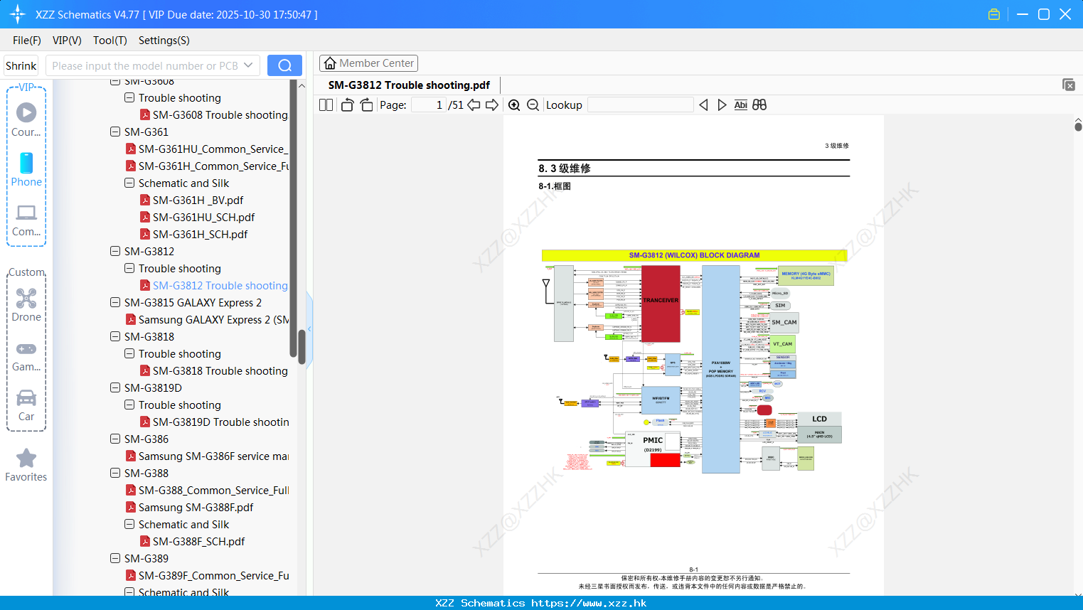 Samsung SM-G3812 Trouble Shooting
